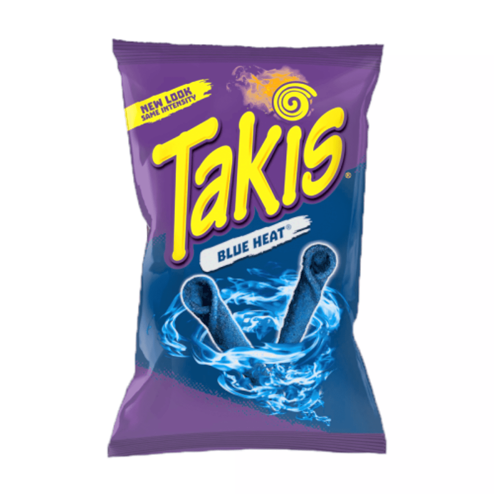 Produkt TAKIS 18x Chipsy kukurydziane Tortilla TAKIS Blue Heat 100g K_052737_18