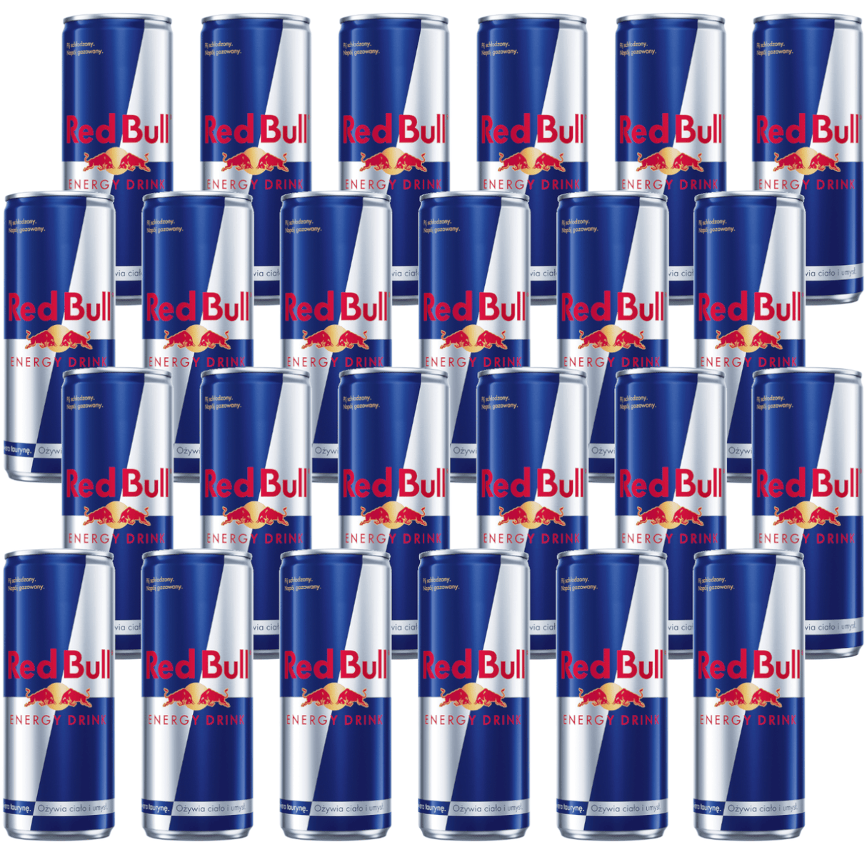 Produkt RED BULL 24x Napój energetyczny RED BULL Puszka 250ml K_000138_24