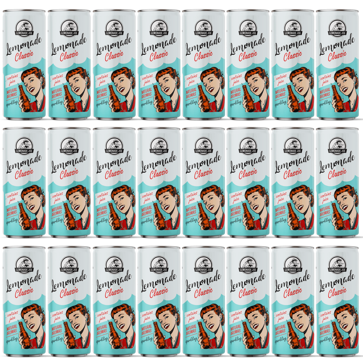 Produkt VITAMIZU 24x Napój VITAMIZU Lemonade Joe Lemoniada Classic 250ml K_001862_24