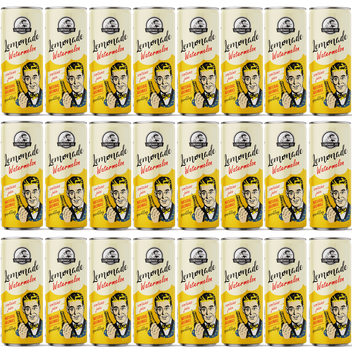 Produkt VITAMIZU 24x Napój VITAMIZU Lemonade Joe Watermelon Lemoniada Arbuzowa Puszka 250ml K_002859_24