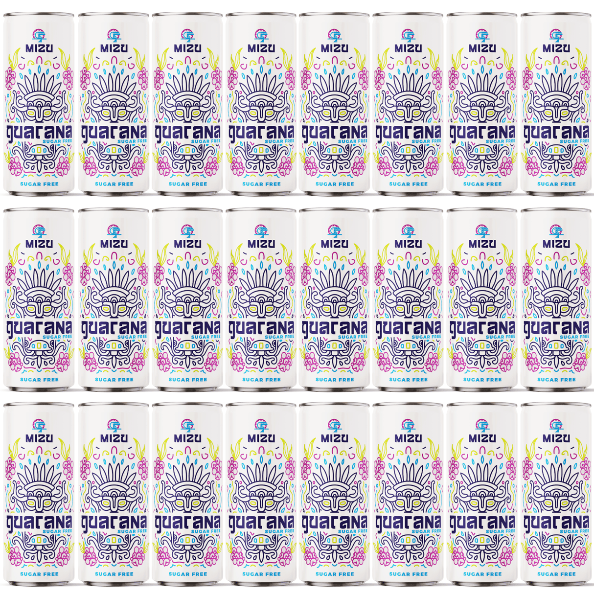 Produkt VITAMIZU 24x Napój VITAMIZU Mizu Guarana Sugar Free Puszka 250ml K_002853_24