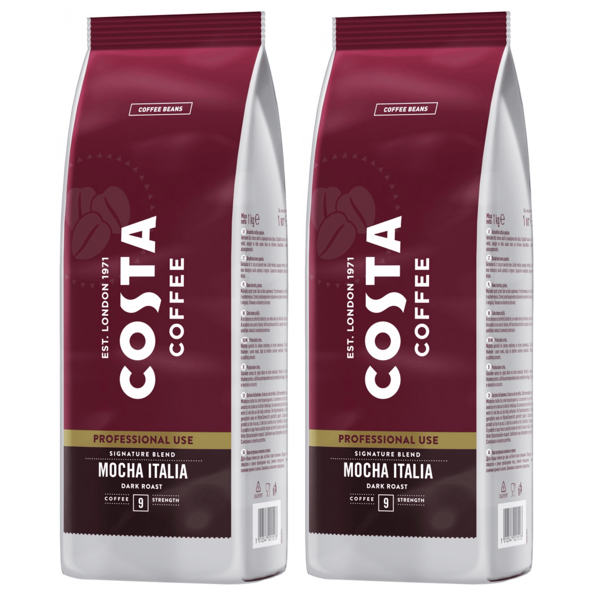 Produkt COSTA COFFEE 2x Kawa ziarnista COSTA COFFEE Pro Signature Dark Roast 1kg K_003234_2