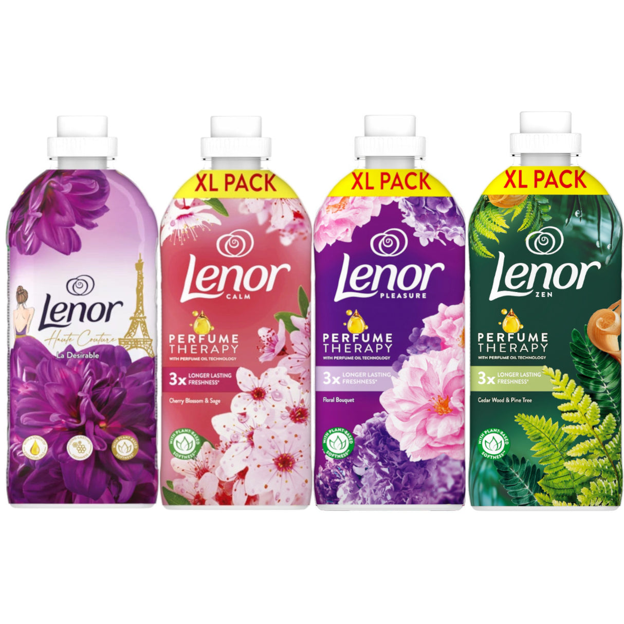 Płyn do płukania tkanin LENOR Mix zapachów 48 płukań 4x 1,2l