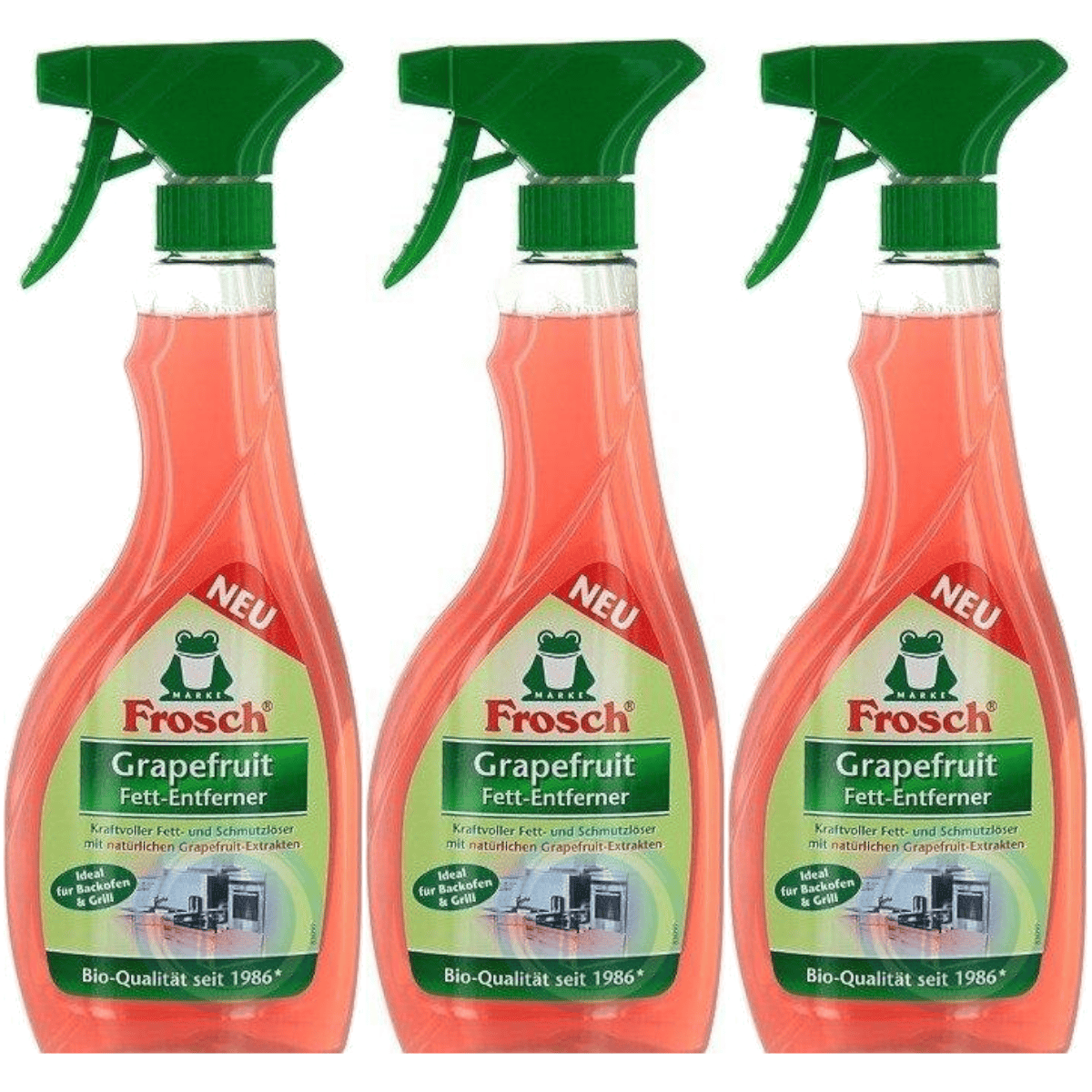 Produkt FROSCH 3x Odtłuszczacz do kuchn FROSCH Grapefruit 500ml K_019679_3