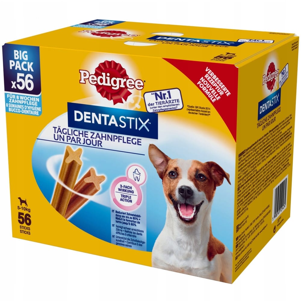 Produkt bd24.pl 3x Przysmak dla psa PEDIGREE DentaStix małe rasy 56szt (8x110g) K_034540_3