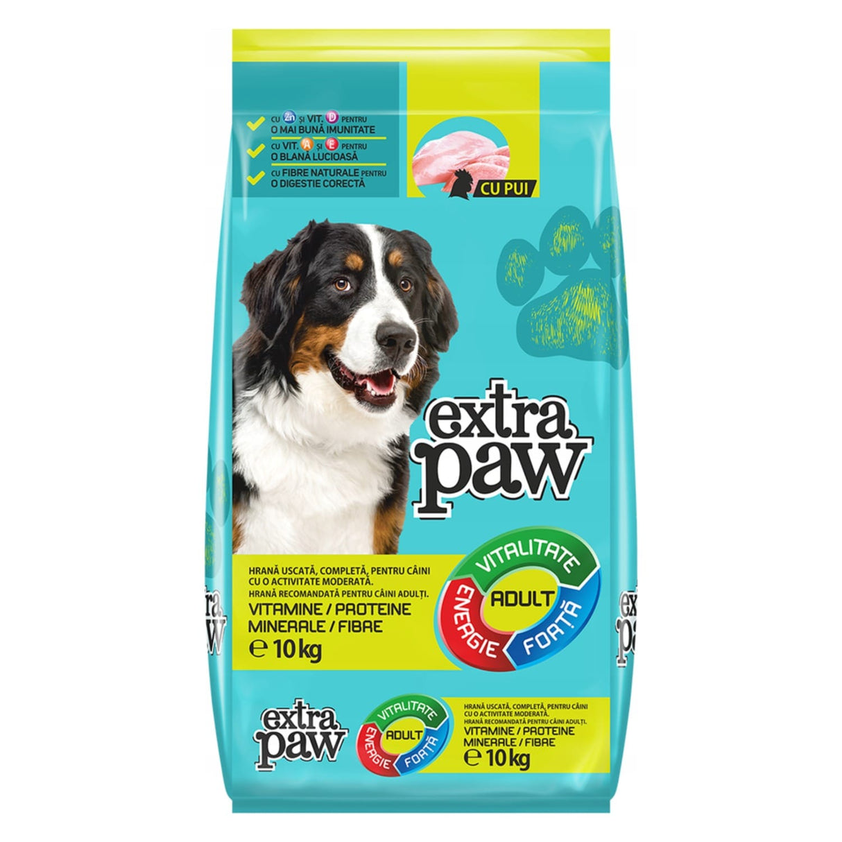 Karma sucha dla psa EXTRA PAW Adult Kurczak 10kg