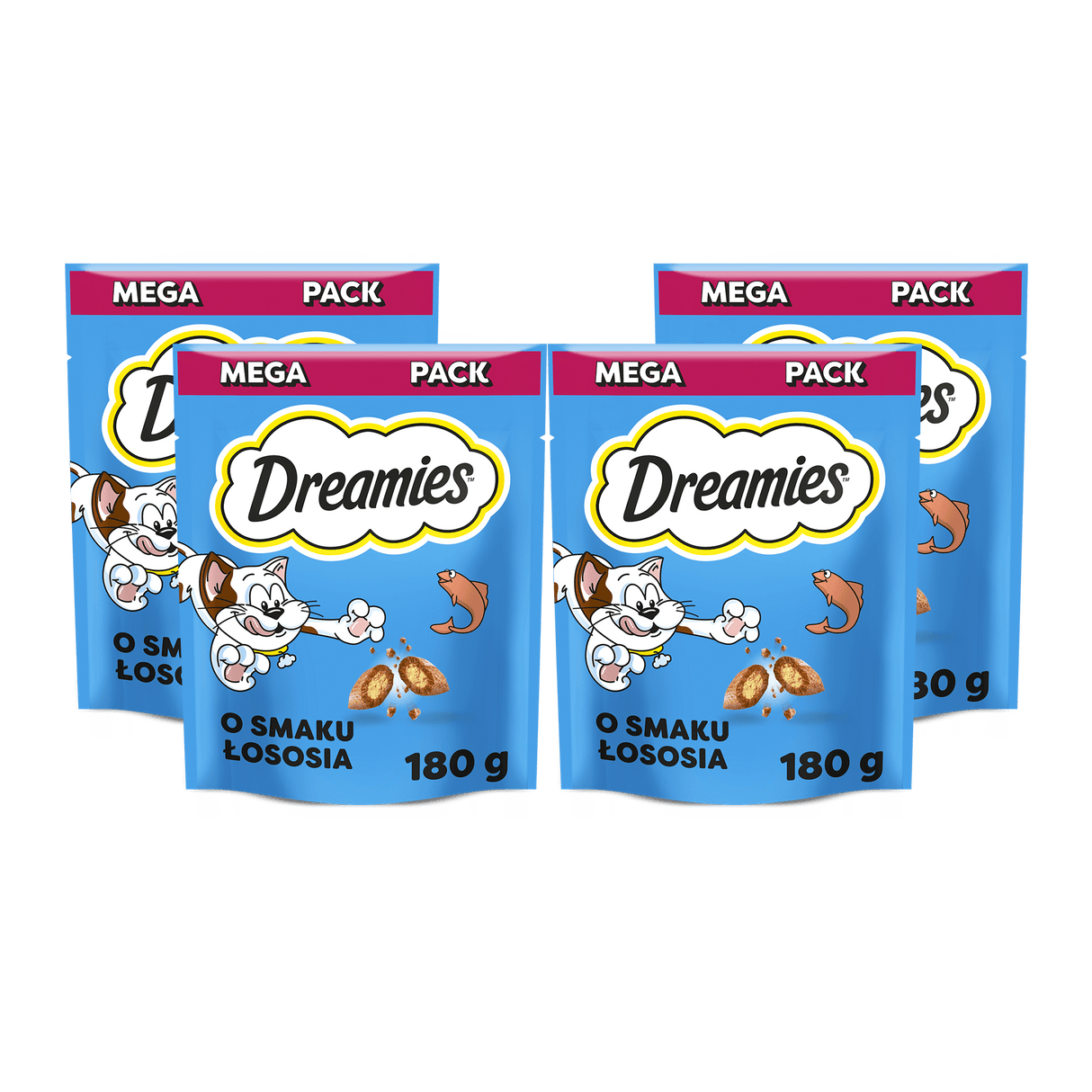 Produkt DREAMIES 4x przysmak dla kota DREAMIES paszteciki z łososiem 180g K_005400 _4