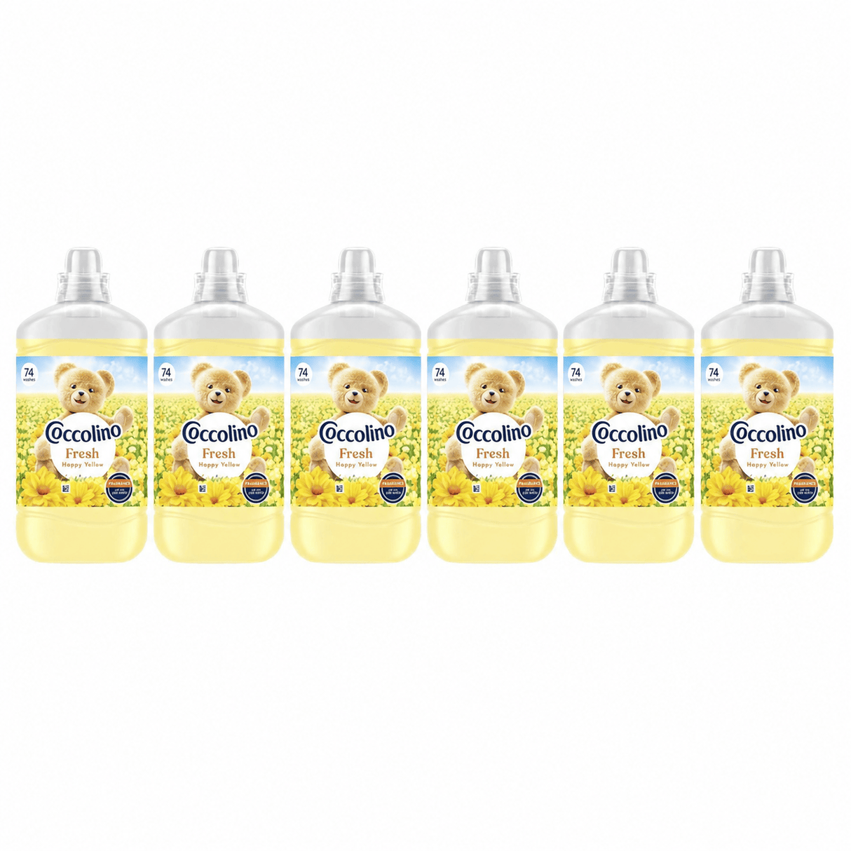 Produkt COCCOLINO 6x Płyn do płukania COCCOLINO Happy Yellow 1,702 l K_005469_6