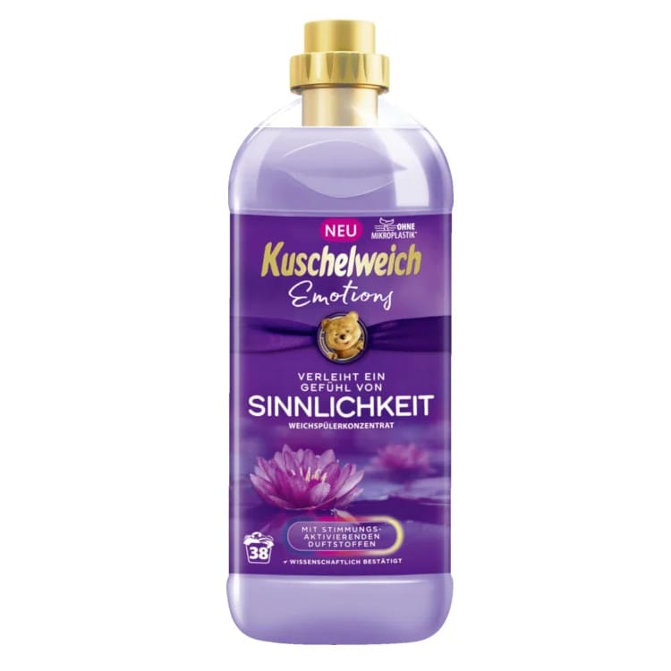 Produkt KUSCHELWEICH 6x Płyn do płukania KUSCHELWEICH Emotions Sinnlichkeit 38 prań 1 l K_037943_6