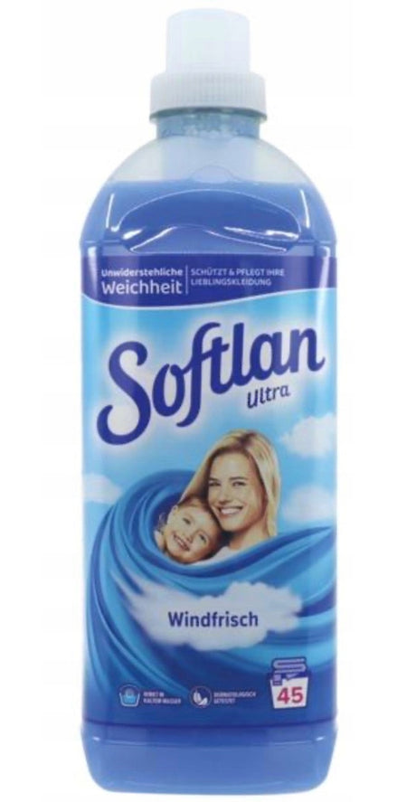 Płyn do płukania SOFTLAN Windfrisch koncentrat 1l niebieski