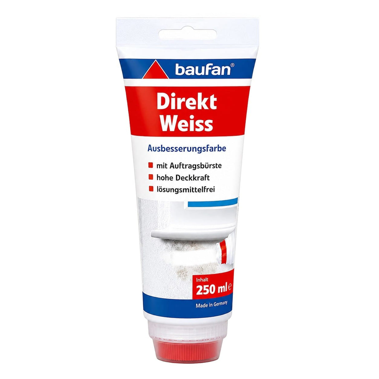 Produkt BAUFAN Biała farba do zaprawek BAUFAN 250ml White Touch-Up Paint 250ml 006137