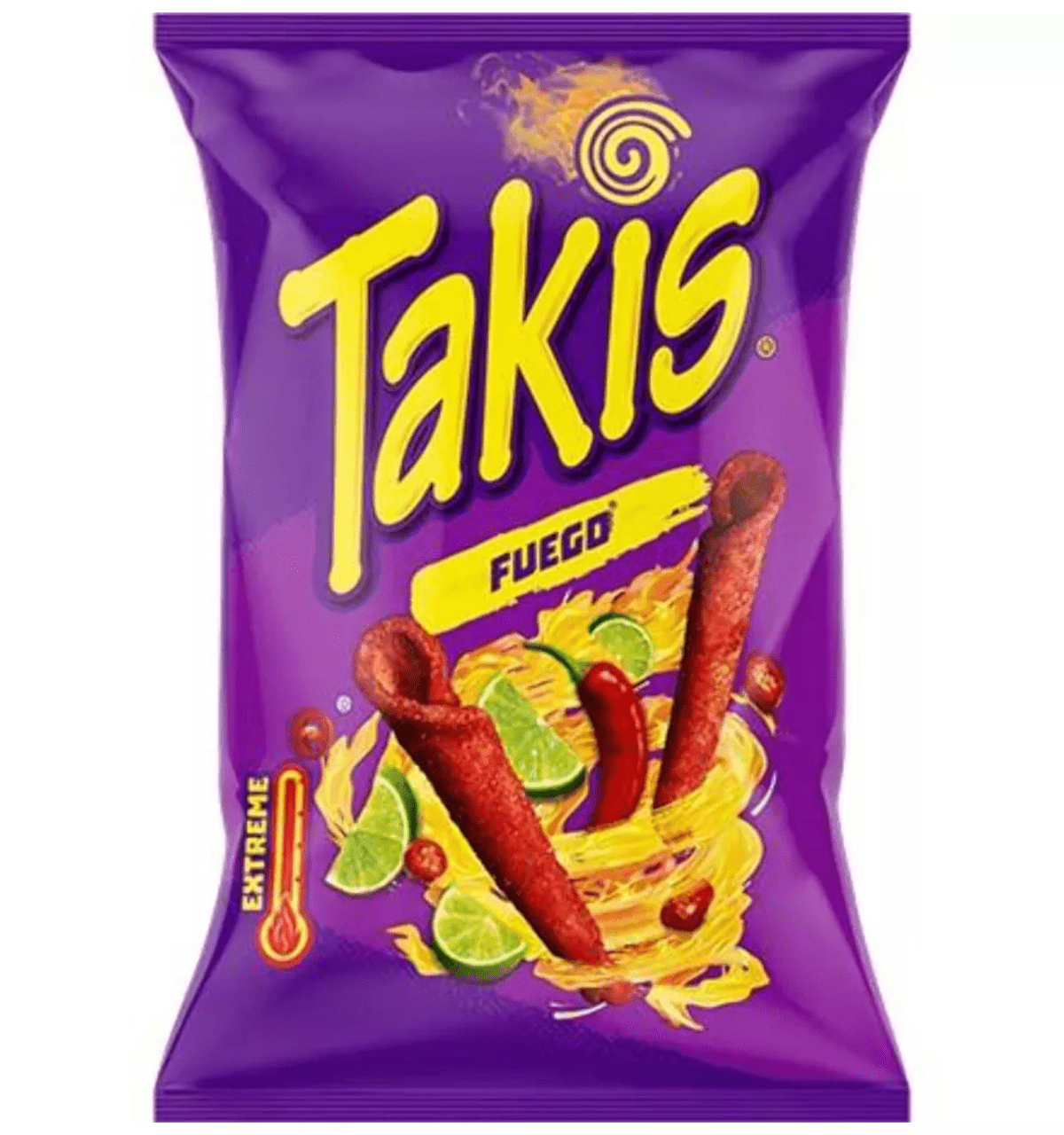 Produkt TAKIS Chipsy 18x Chipsy kukurydziane TAKIS Fuego o smaku papryki chili i limonki 100 g K_037606_18