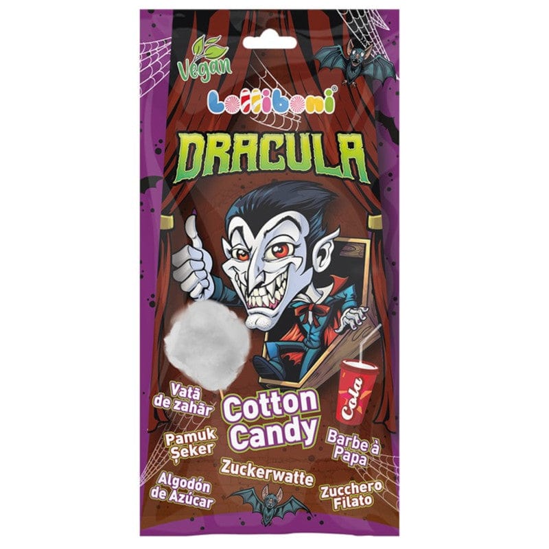Produkt LOLLIBONI Cukierki i żelki Wata cukrowa LOLLIBONI Dracula smak Cola 60g 001836