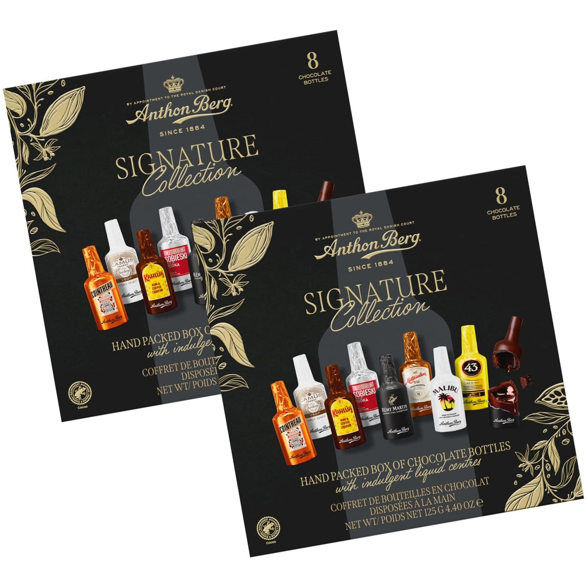 Produkt ANTHON BERG Czekolada 2x Czekoladki z alkoholem Anthon Berg Chocolate Liqueurs 8 szt 125g K_006174_2