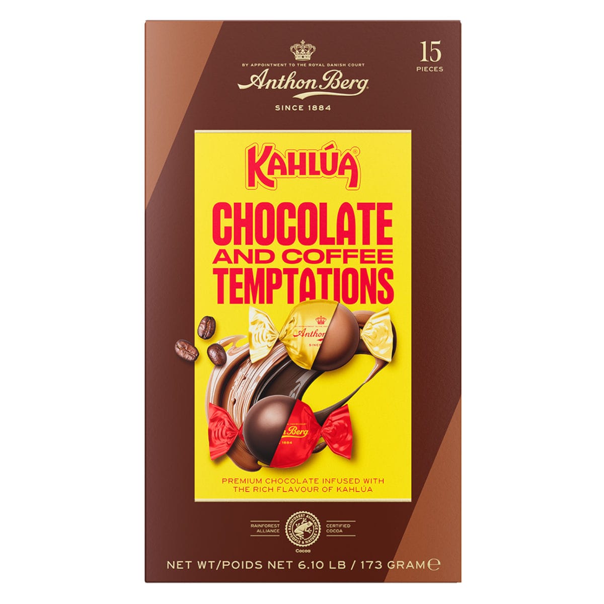 Produkt ANTHON BERG Czekolada 2x Praliny Anthon Berg Kahlua Temptations 173g K_006296_2