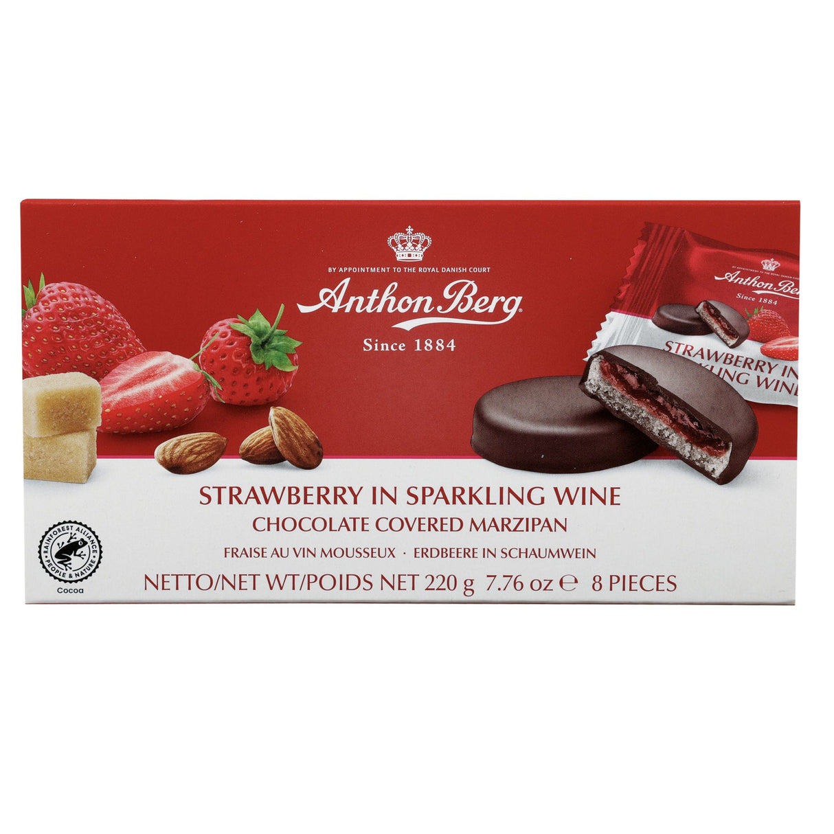 Produkt ANTHON BERG Czekolada 4x Czekoladki Anthon Berg Strawberry in Sparkling Wine 220g K_004361_4