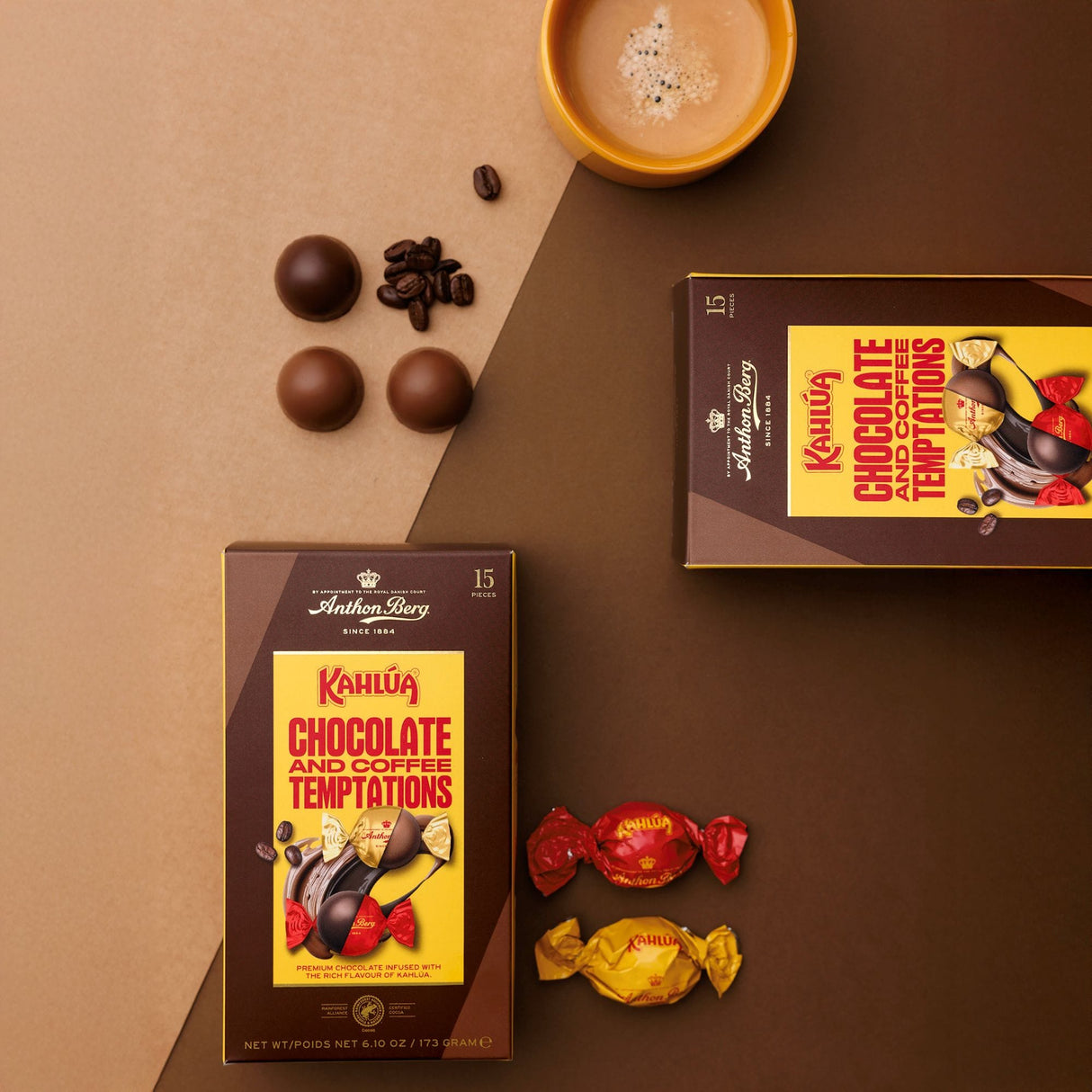 Produkt ANTHON BERG Czekolada 4x Praliny Anthon Berg Kahlua Temptations 173g K_006296_4