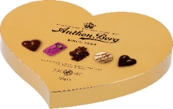 Produkt ANTHON BERG Czekolada Bombonierka Anthon Berg Heart Shaped Gold Box czekoladki z nadzieniem 155g 006656