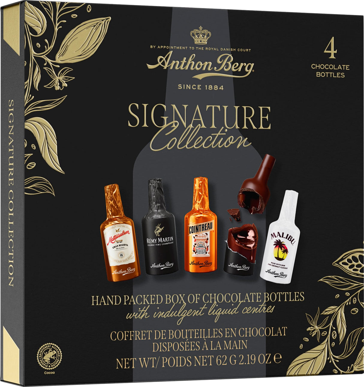 Produkt ANTHON BERG Czekolada Czekoladki z alkoholem Anthon Berg Chocolate Liqueurs 4 szt 62g 006289