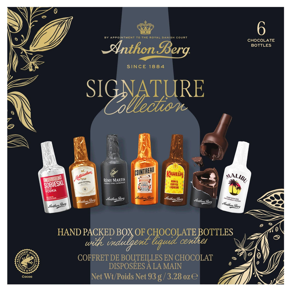 Produkt ANTHON BERG Czekolada Czekoladki z alkoholem Anthon Berg Chocolate Liqueurs 6 szt 93g 006290