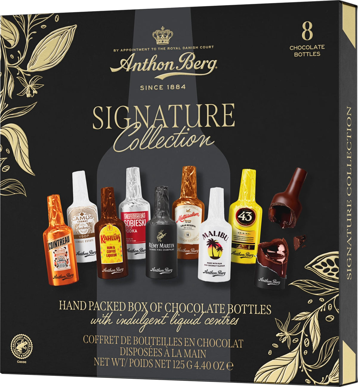 Produkt ANTHON BERG Czekolada Czekoladki z alkoholem Anthon Berg Chocolate Liqueurs 8 szt 125g 006174