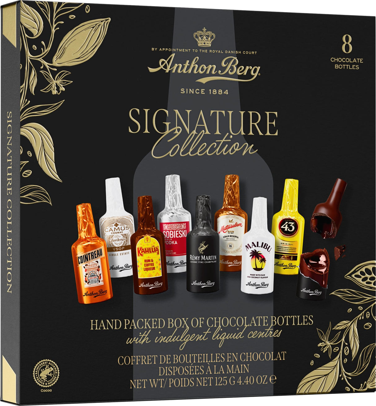 Produkt ANTHON BERG Czekolada Czekoladki z alkoholem Anthon Berg Chocolate Liqueurs 8 szt 125g 006174