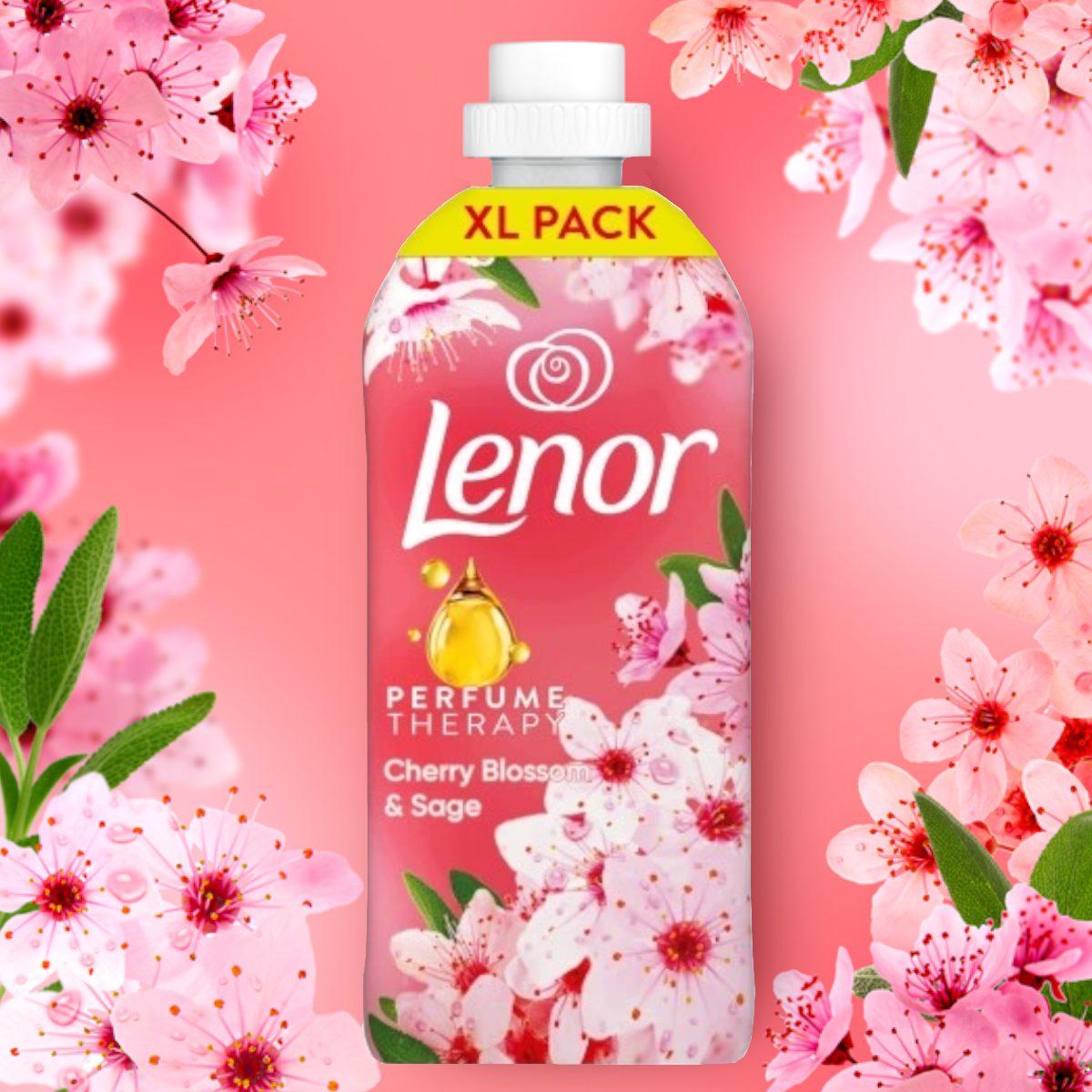 Płyn do płukania tkanin LENOR Mix zapachów 48 płukań 4x 1,2l