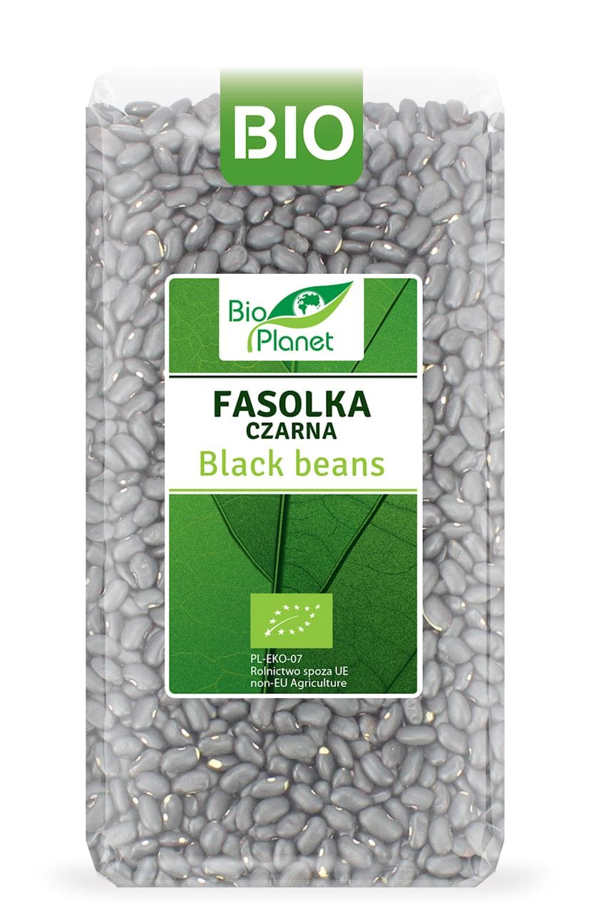 Produkt BIO PLANET - seria ZIELONA (strączkowe) FASOLKA CZARNA BIO 500 g - BIO PLANET 5902983782674