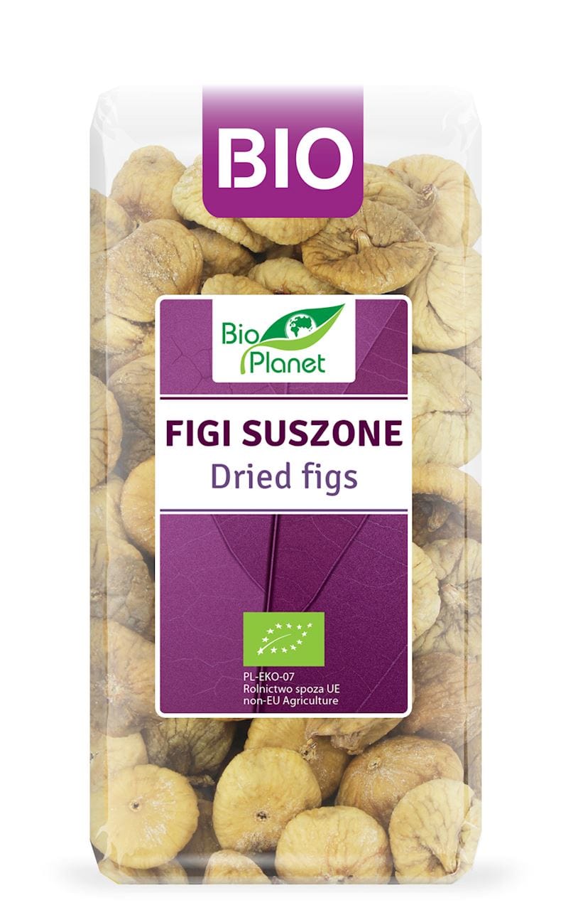 Produkt BIO PLANET - seria FIOLETOWA (owoce suszone) FIGI SUSZONE BIO 400 g - BIO PLANET 5907814660534