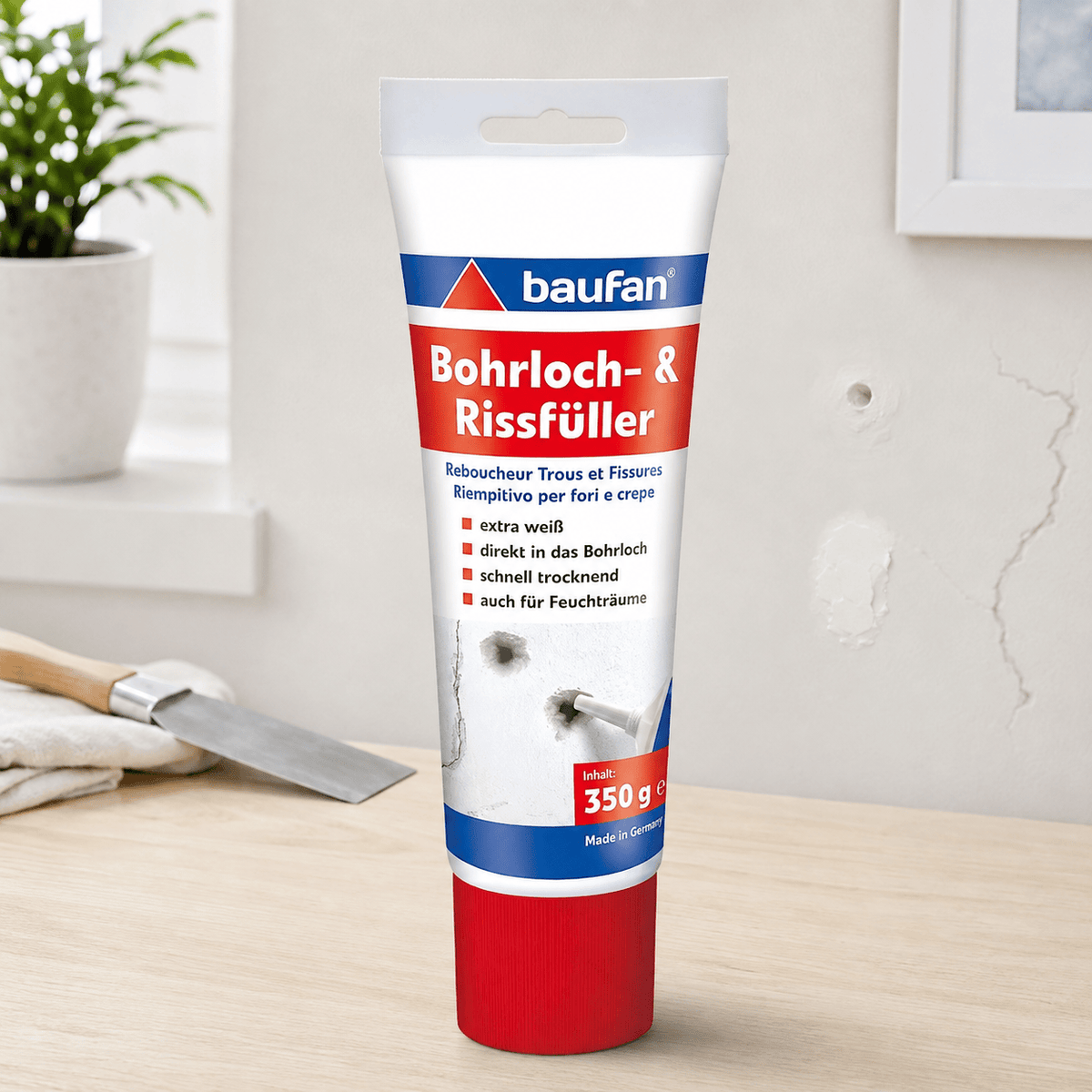 Produkt BAUFAN Gotowa masa szpachlowa BAUFAN Borehole and Crack Filler 350g 006131