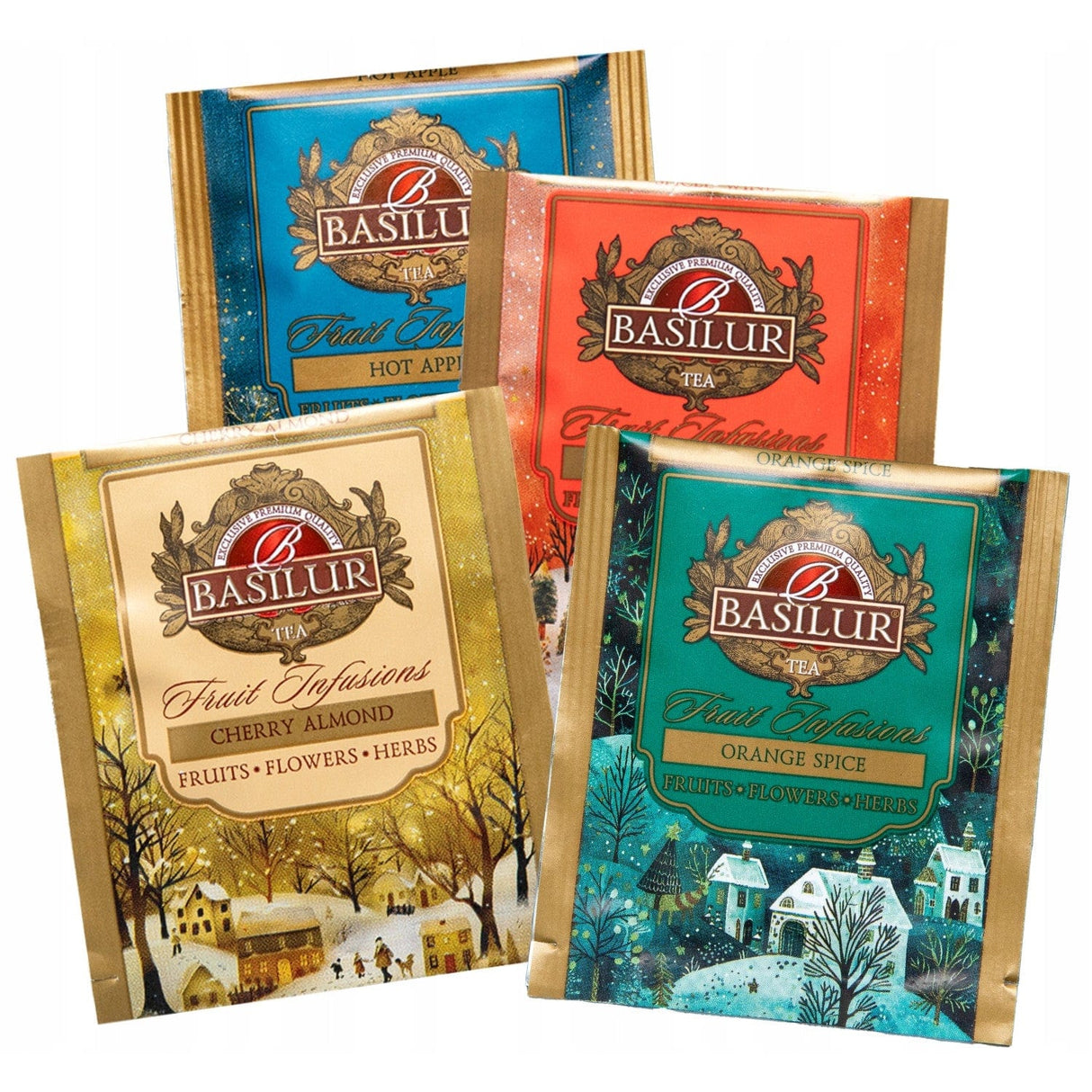 Produkt BASILUR Herbata owocowa BASILUR Herbata owocowa Fruit Infusions Assorted 4 smaki 20x1,8g 052525