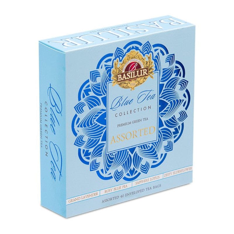 Produkt BASILUR Herbata zielona Herbata zielona BASILUR Blue Tea Collection 4 smaki 40x1,5g 052512