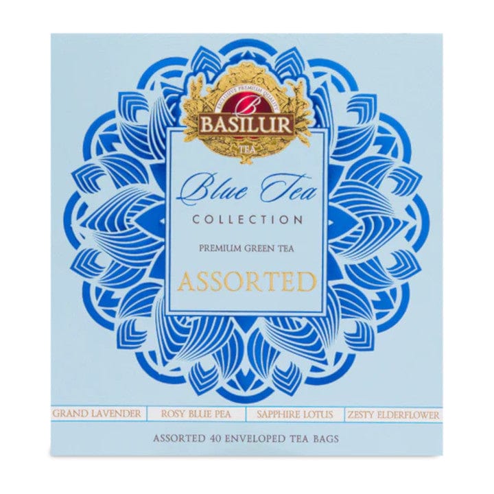 Produkt BASILUR Herbata zielona Herbata zielona BASILUR Blue Tea Collection 4 smaki 40x1,5g 052512