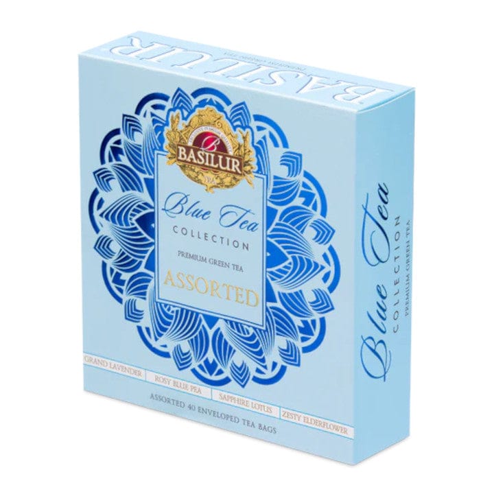 Produkt BASILUR Herbata zielona Herbata zielona BASILUR Blue Tea Collection 4 smaki 40x1,5g 052512