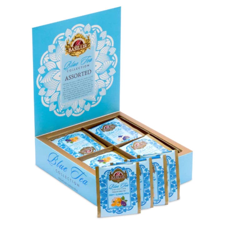 Produkt BASILUR Herbata zielona Herbata zielona BASILUR Blue Tea Collection 4 smaki 40x1,5g 052512