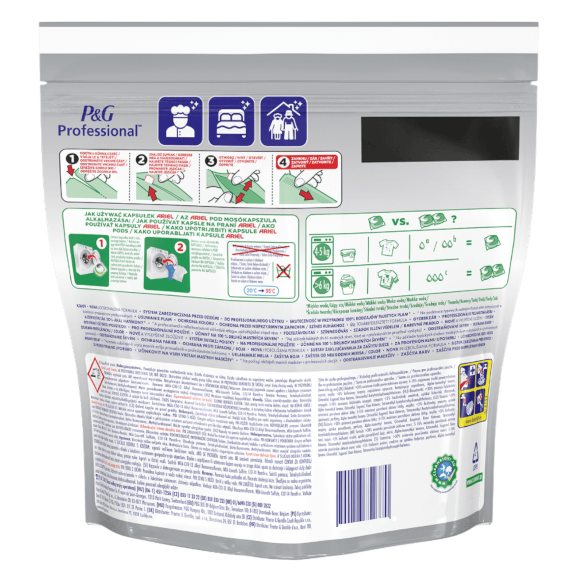 Produkt ARIEL Kapsułki do prania ARIEL All in One Color Proffesional 120 szt 004667