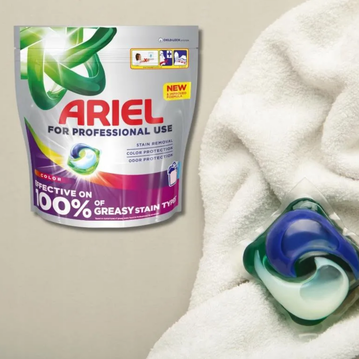 Produkt ARIEL Kapsułki do prania ARIEL All in One Color Proffesional 120 szt 004667