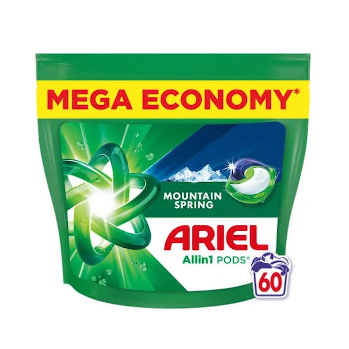 Produkt ARIEL Kapsułki do prania białego ARIEL Mountain Spring Allin1 60szt 003676
