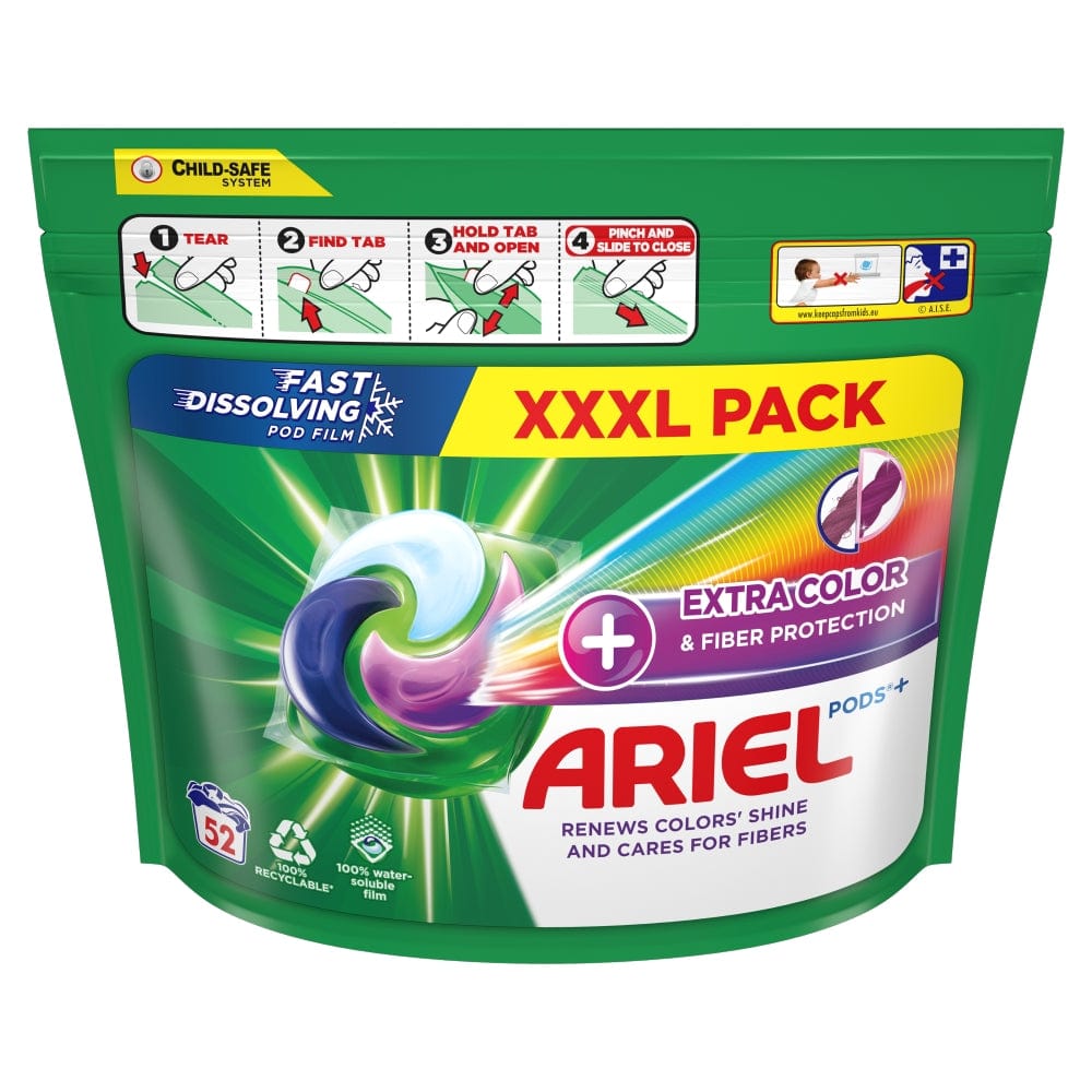 Produkt ARIEL Kapsułki do prania Kapsułki do prania ARIEL All-in-1 PODS do koloru 52 szt S01861
