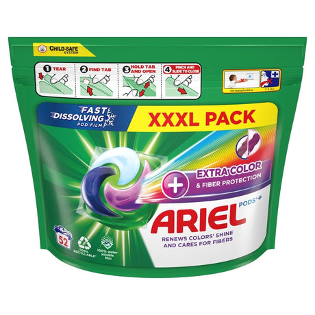 Produkt ARIEL Kapsułki do prania Kapsułki do prania ARIEL All-in-1 PODS do koloru 52 szt S01861