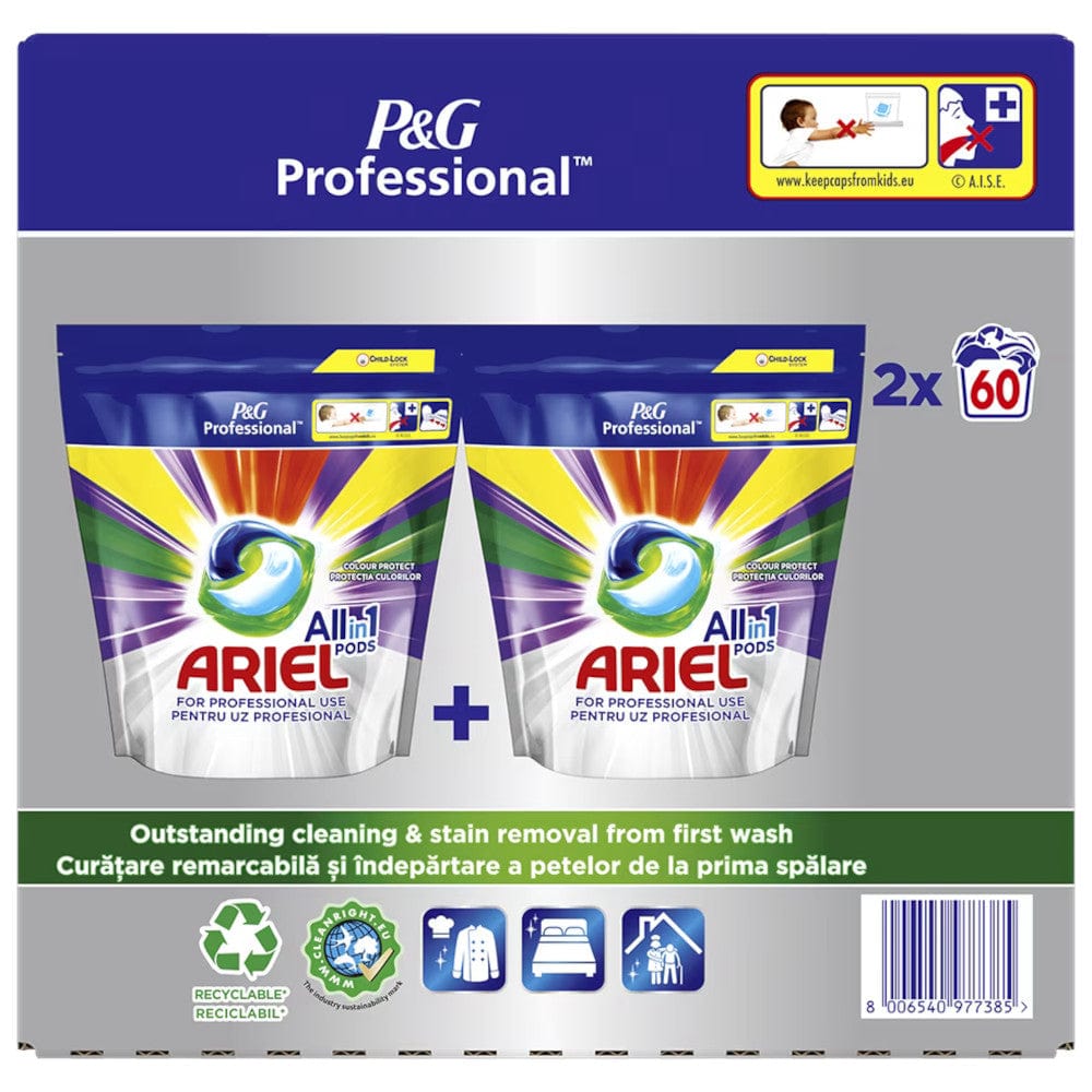 Produkt ARIEL Kapsułki do prania koloru ARIEL Professional All in One Color 2x60szt 037660