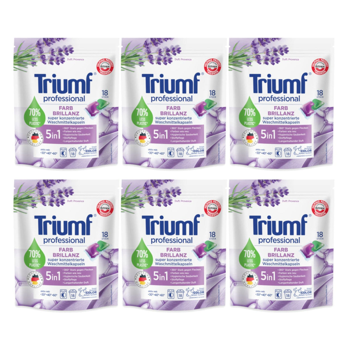 Produkt TRIUMF Kapsułki do prania TRIUMF Farb-Brillanz 108szt K_037627_6