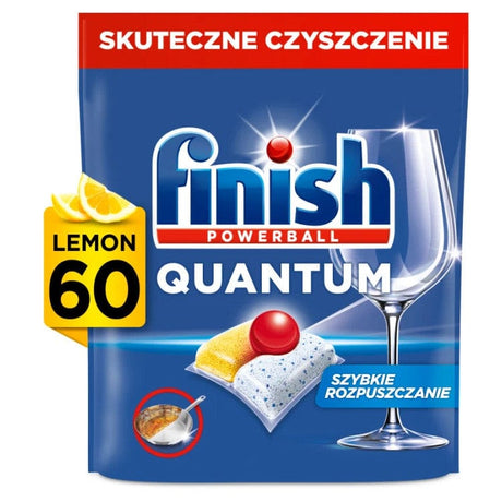 Produkt FINISH Kapsułki do zmywarki FINISH Quantum All in One Lemon 60 szt 032518