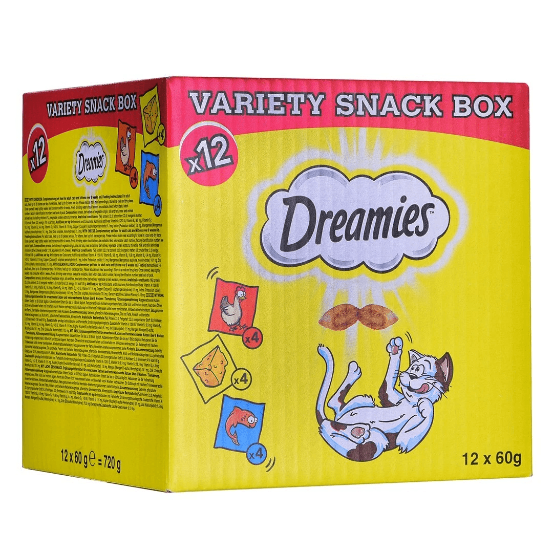 Produkt DREAMIES Karma dla Kota DREAMIES Mix smaków 12x60g 045623