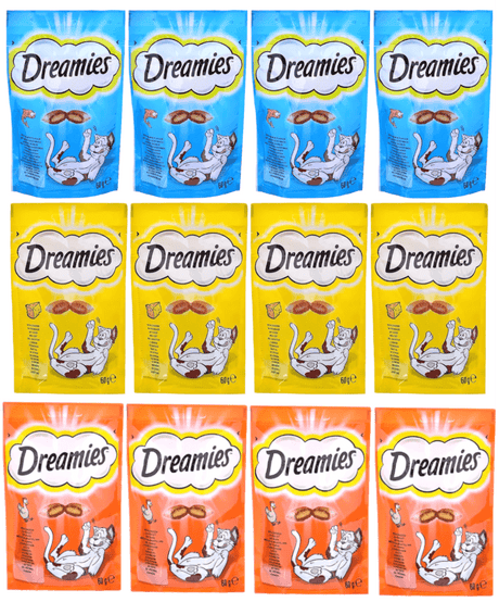 Produkt DREAMIES Karma dla Kota DREAMIES Mix smaków 12x60g 045623