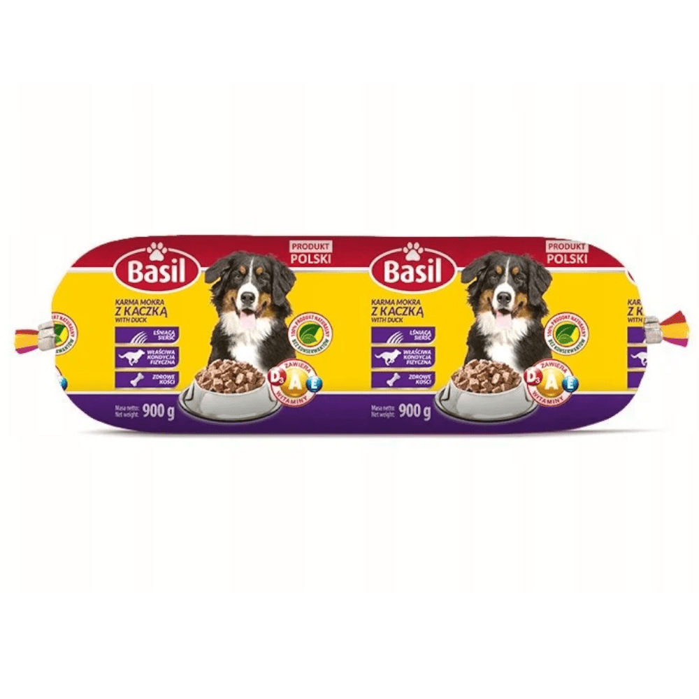 Produkt BASIL Karma dla psa Baton BASIL z Kaczką 900 g 003634