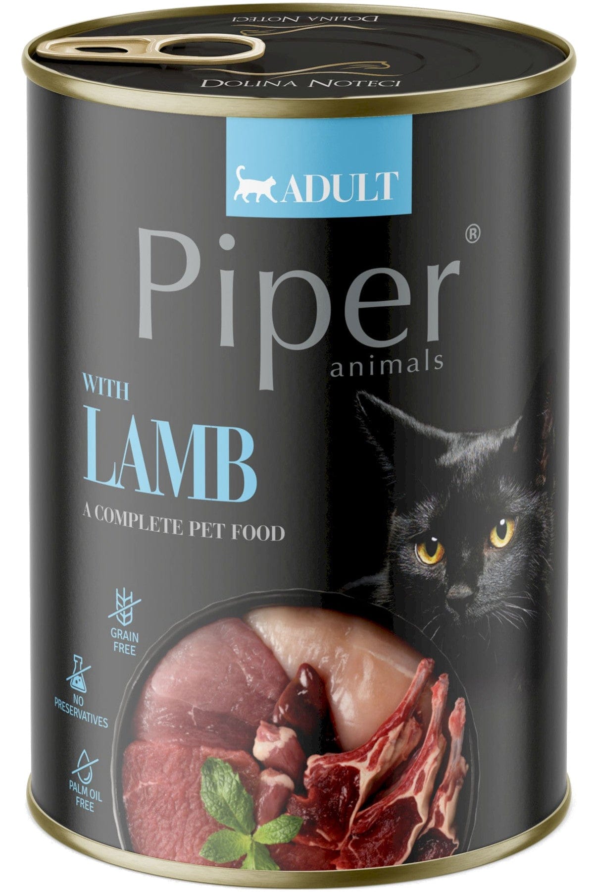Produkt PIPER Karma mokra dla kota PIPER z jagnięciną 400g 005016
