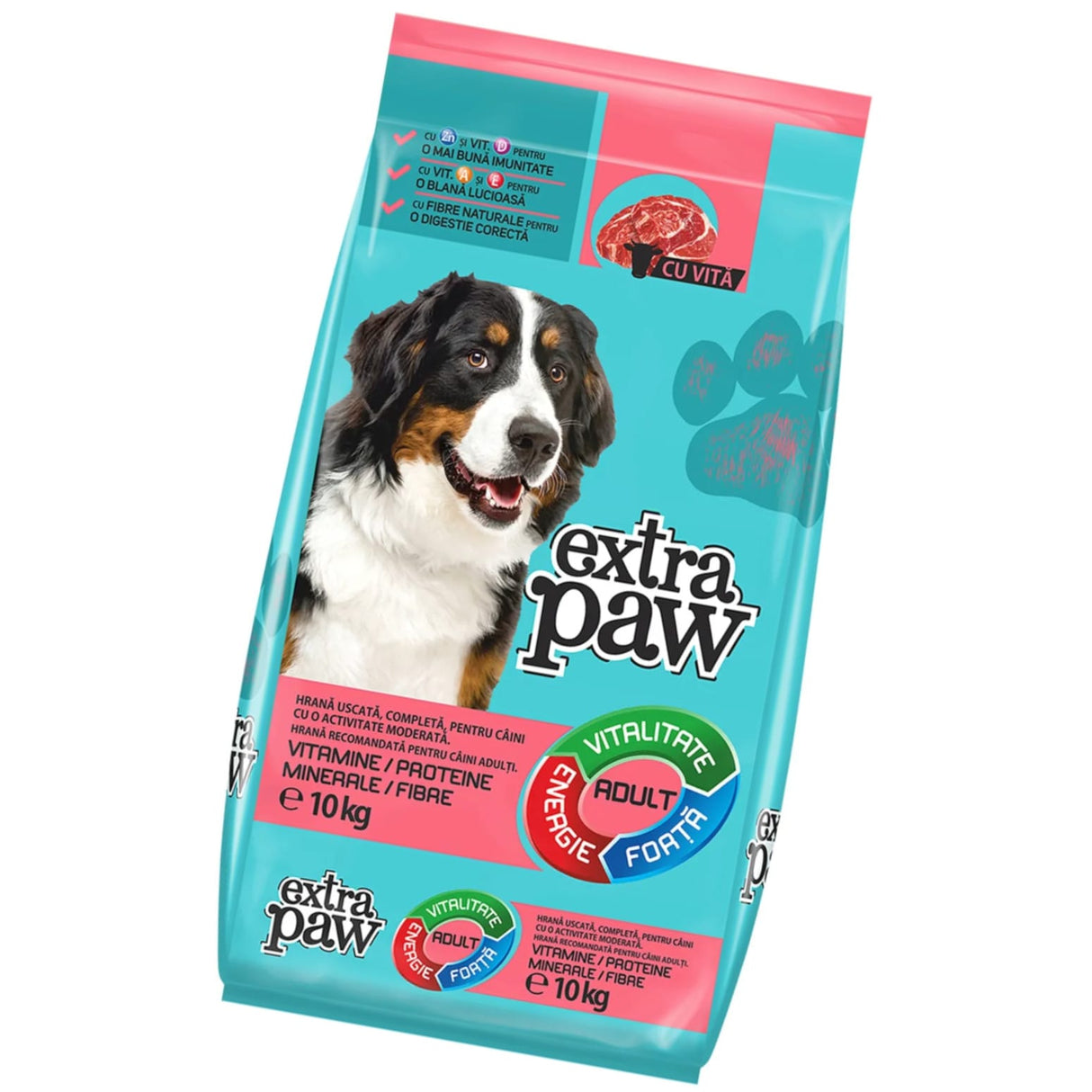 Produkt bd24.pl Karma sucha dla psa EXTRA PAW Adult Wołowina 10kg 006195