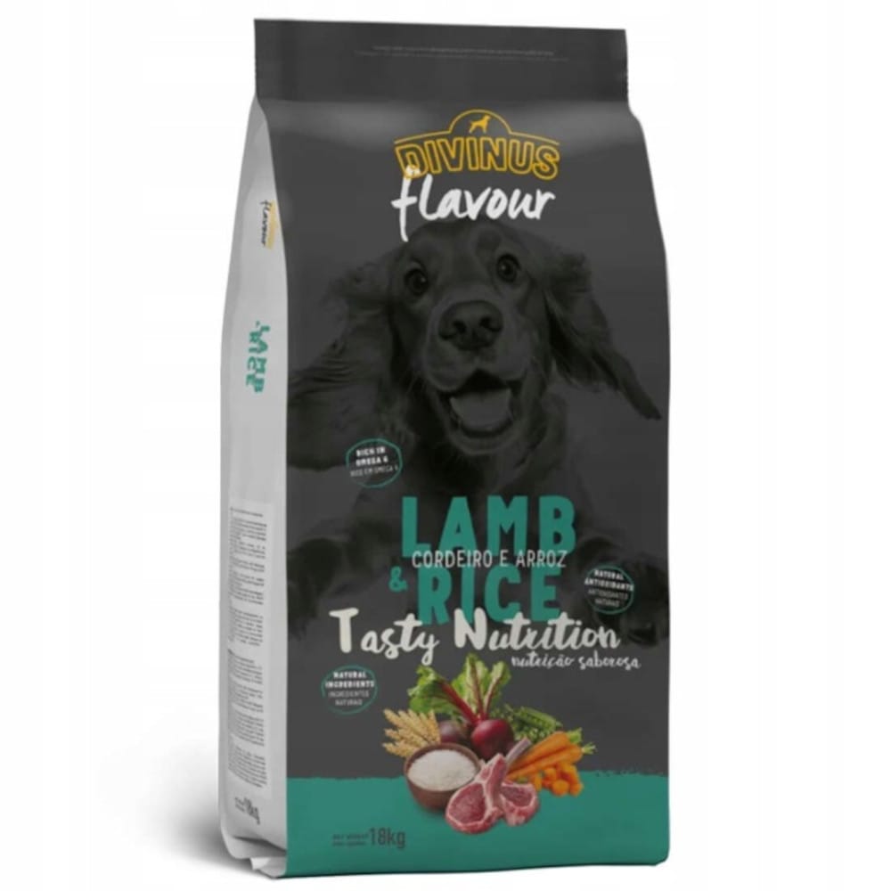 Produkt bd24.pl Karma sucha dla psów DIVINUS Jagnięcina z ryżem 18 kg 006185