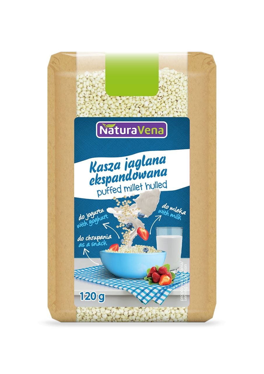 Produkt NATURAVENA KASZA JAGLANA EKSPANDOWANA 120 g - NATURAVENA 5902367403409